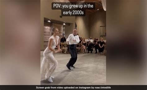 Dance Moves Of Bride And Her Father Amaze Netizens, Old Video Goes ...