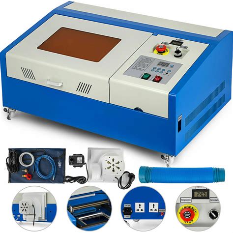 Upgraded 40W Usb CO2 Laser Engraver Engraving Cutting Machine Cutter ...