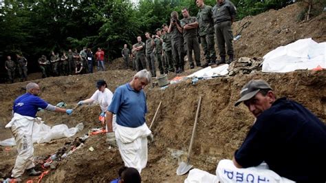 Bosnia's Srebrenica massacre 25 years on - in pictures - BBC News