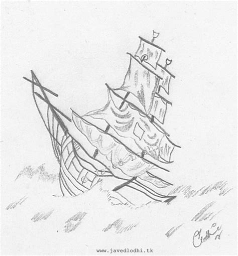 Sinking Ship Drawings - Sinking Behance | Boclipwasups