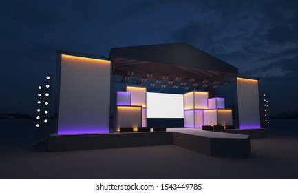 3d Stage Concert Event Led Tv Stock Illustration 1543449785 | Shutterstock