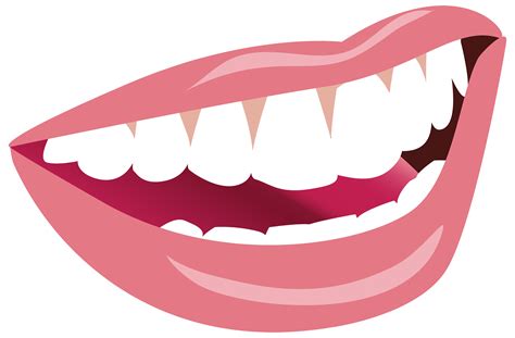 Smiling Mouth PNG Clipart Image - Best WEB Clipart