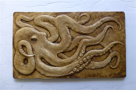 Octopus Bas Relief Sculpture – Gordon Hare