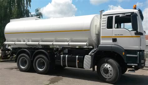 Water tank trucks, heavy duty. Custom-built in Germany. RAC Export ...