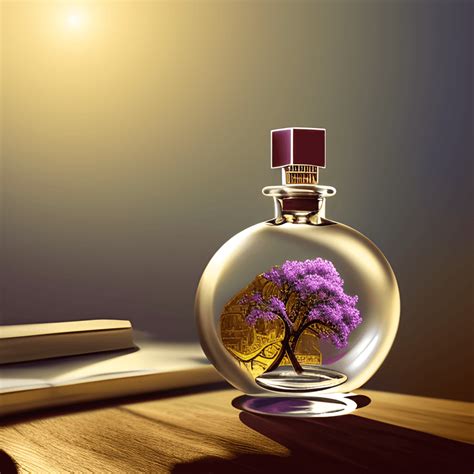 Beautiful Perfume Bottle Full of Magical Elixer · Creative Fabrica