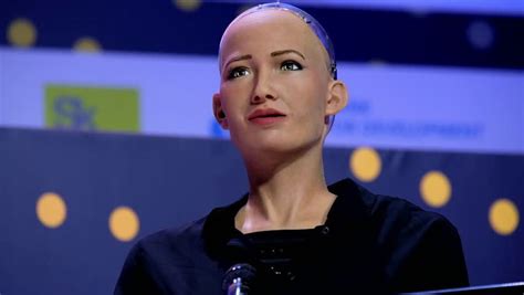 AI #robot Sophia is self-aware, has Saudi citizenship, and might create ...