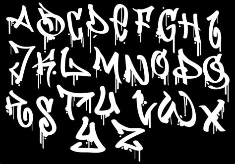 Graffiti Alphabet | Graffiti alphabet, Graffiti lettering, Graffiti writing