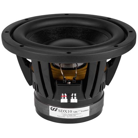 CSS SDX10 XBL2 10" Subwoofer