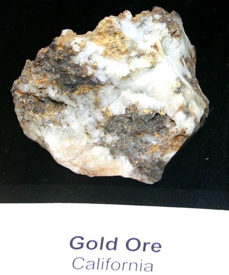 Photos of gold ores, quartz, telluride gold ore and gold specimens