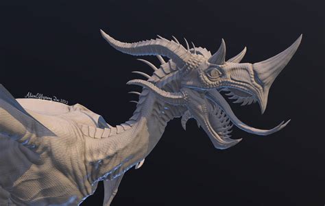 Wyvern Full Body 3D Model 2 by AlienOffspring on DeviantArt