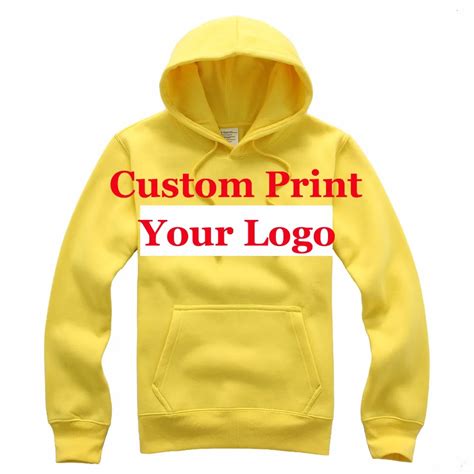 Custom Made Hoodies Printing logos Unisex Women Men Promotional Hood ...