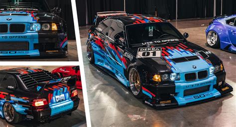 This Tuned Widebody E36 BMW M3 Looks Crazier Than A GTR | Carscoops