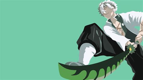 Demon Slayer Kimetsu no Yaiba Katana Kimetsu no Yaiba Minimalist Sanemi ...