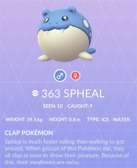 Spheal Evolution Chart: A Visual Reference of Charts | Chart Master