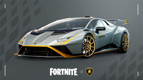 The Lamborghini Huracán STO Bundle Accelerates into Fortnite