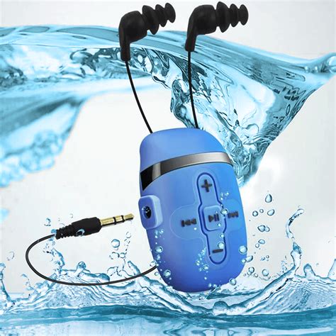 Waterproof MP3 player for swimming, underwater Sport Waterproof ...