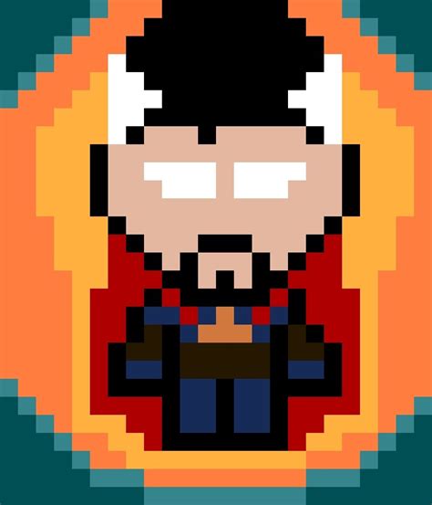 ArtStation - Dr Strange Pixel Art 24x24 NFT Project