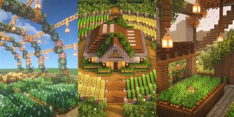 Best Aesthetic Farm Designs In Minecraft