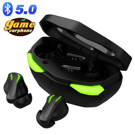 Wireless Earbuds,Gaming Earbuds, Bluetooth 5.0 Built-in Mic Noise ...