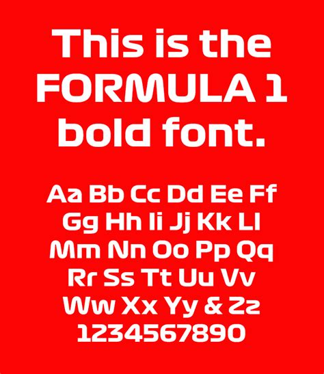 Formula 1 Font - Formula 1 Slanted Text - forum | dafont.com - Formula ...