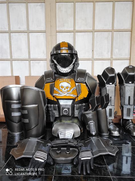 Modular Halo 3 ODST armour 3D print Files STLs for Cosplay ...