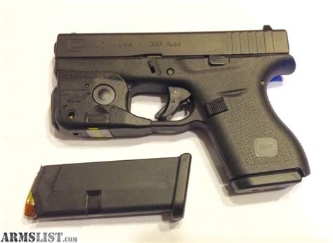 ARMSLIST - For Sale: Glock 42 w/ laser