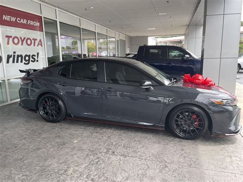 My beautiful 2023 Camry TRD in underground grey 😍 : r/Camry