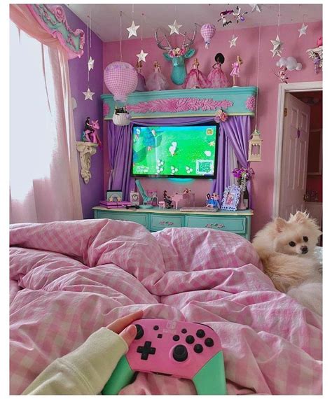 #gamer #girl #room #bedrooms #gamergirlroombedrooms | Girl room, Gamer ...