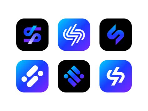 Fitness Management App Logo Concepts by Vadim Carazan