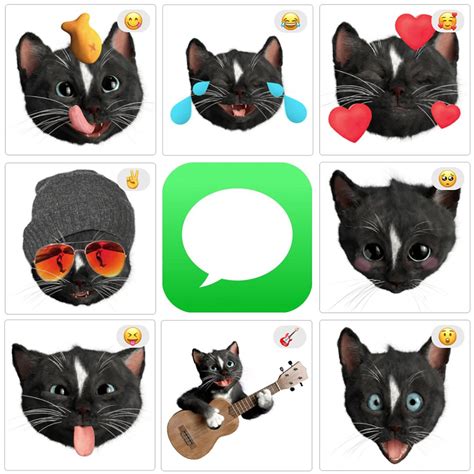 Felini the Kitty - Cute, Funny & Free Animated Cat Emoji Stickers 😸