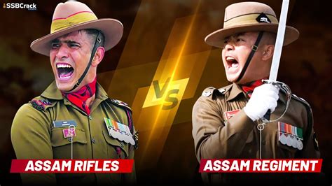 Assam Rifles and Assam Regiment - What is the Difference? - YouTube