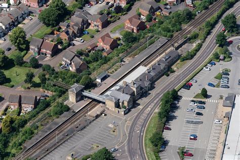 Spalding Railway Station - aerial | Aerial images, Aerial, Spalding