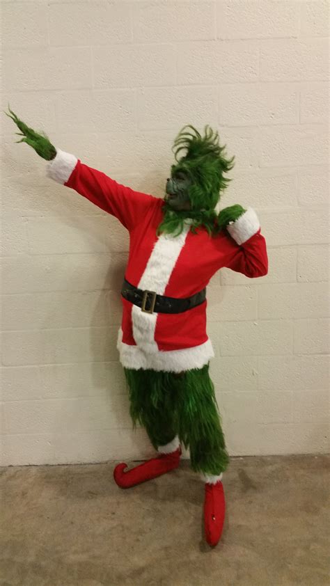 made the Grinch costume | Starbucks halloween costume, Grinch costumes ...