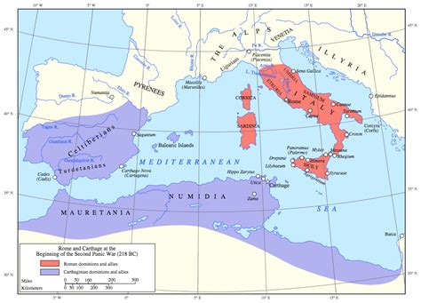 3rd Punic War Map