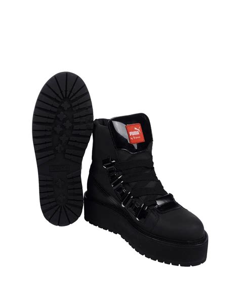 PUMA Ankle Boots in Black - Lyst