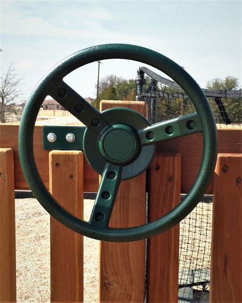 Child's toy steering wheel for your outdoor playset. Kids Playset ...