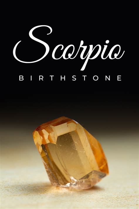 Scorpio Birthstone Guide: Lucky Crystals & Their Meanings