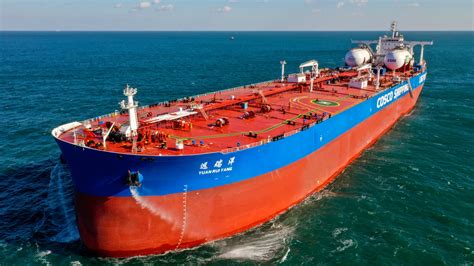 China delivers world's first super-large LNG dual-fuel oil tanker - CGTN