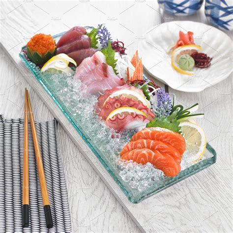 Sashimi Deluxe Set | Food Images ~ Creative Market