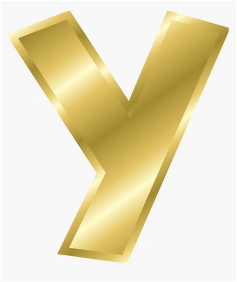 Letter Y Capital Letter Alphabet Png Image Gold - Gold Alphabet Letters ...