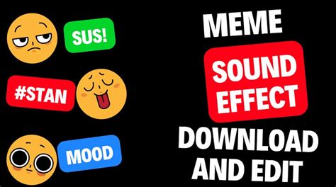 [2024Guide] How to Free Download and Edit Meme Sound Effects