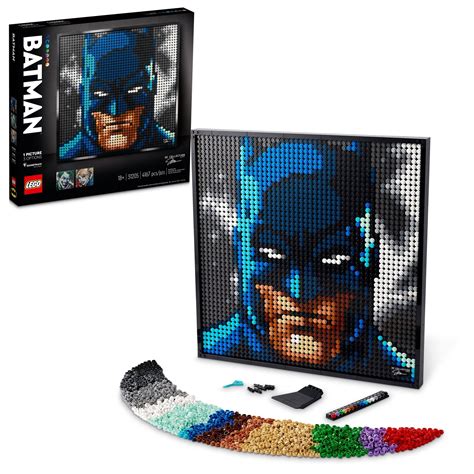 Buy LEGO Art Jim Lee Batman Collection 31205 Building Blocks ...