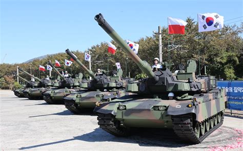 Poland received the first K2 tanks and K9 Thunder self-propelled guns ...