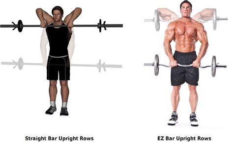 Barbell Upright Row • Bodybuilding Wizard