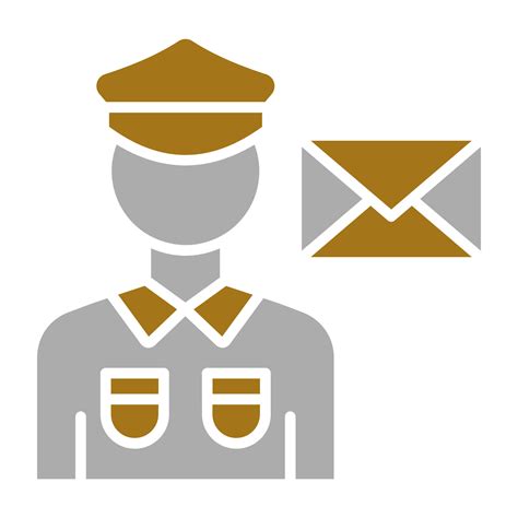 Postman Vector Icon Style 22487798 Vector Art at Vecteezy