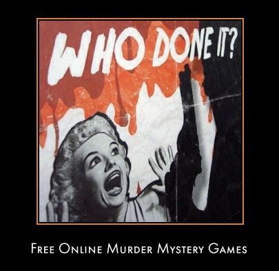 Free Online Murder Mystery Games