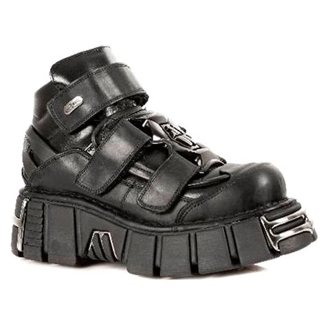 New Rock M.285-S1 Tower Velcro Shoe | Gothic New Rock Footwear | New ...