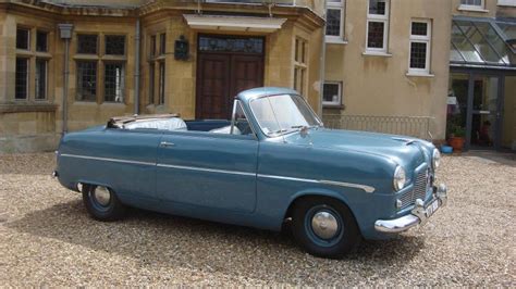 Classic Ford Zephyr Convertible in Cambridge