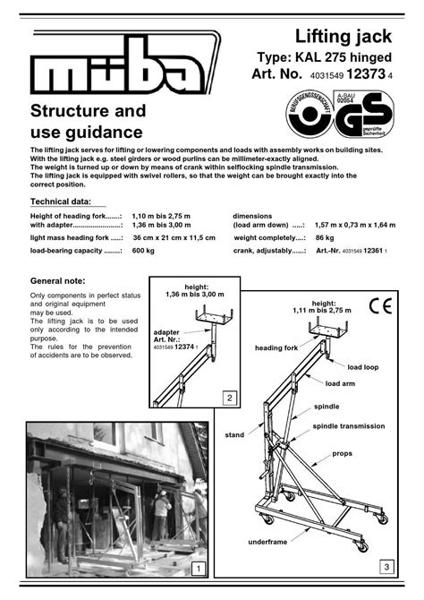 beamlifter-manual by Litejoy - Issuu