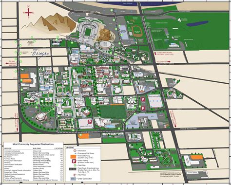 Asu Stadium Parking Map